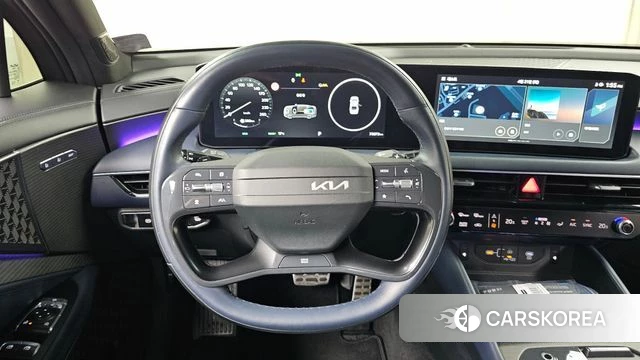 Kia The New K8 Hybrid 2024 Черный из Кореи, фото 3