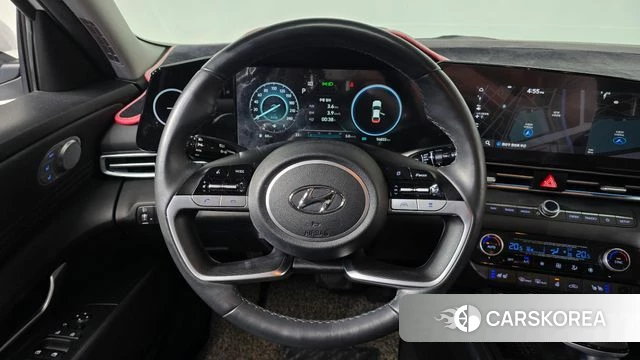 Hyundai Avante (CN7) 2021 Белый из Кореи, фото 3