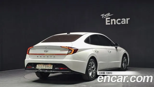 Hyundai Sonata (DN8) 2021 Белый из Кореи, фото 3