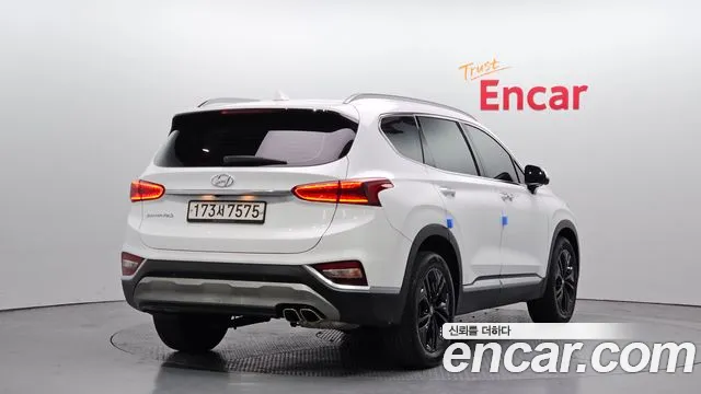 Hyundai Santa Fe TM 2020 Белый из Кореи, фото 3