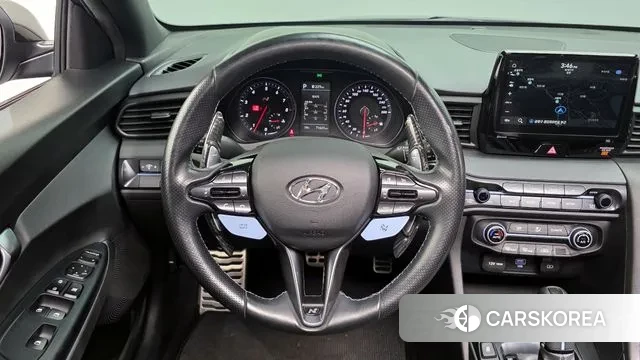 Hyundai Veloster (JS) 2021 Черный из Кореи, фото 3