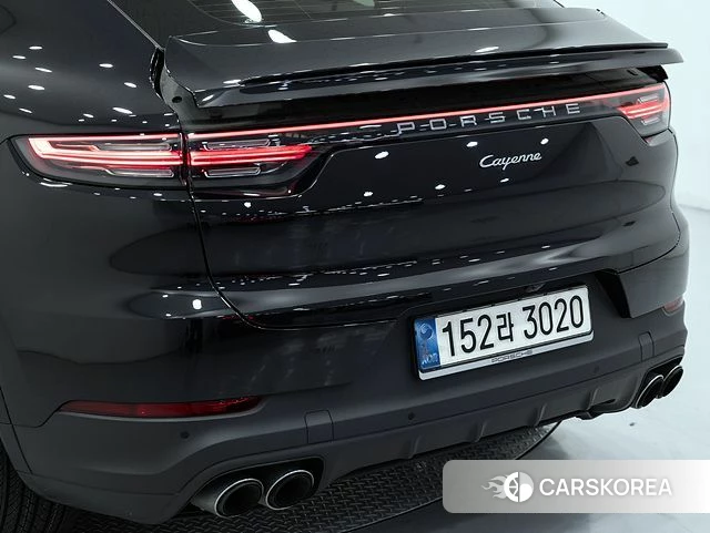 Porsche Cayenne (PO536) 2022 Черный из Кореи, фото 3