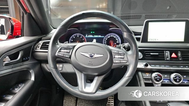 Genesis G70 2018 Красный из Кореи, фото 3