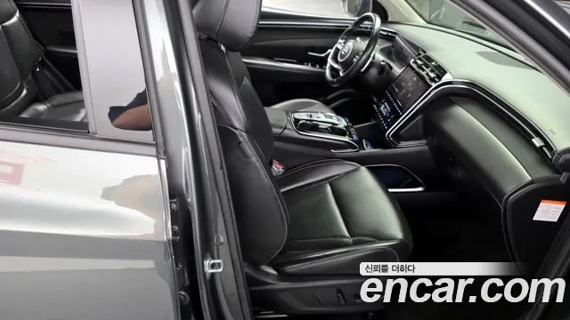 Hyundai Tucson Hybrid (NX4) 2021 Серый из Кореи, фото 3