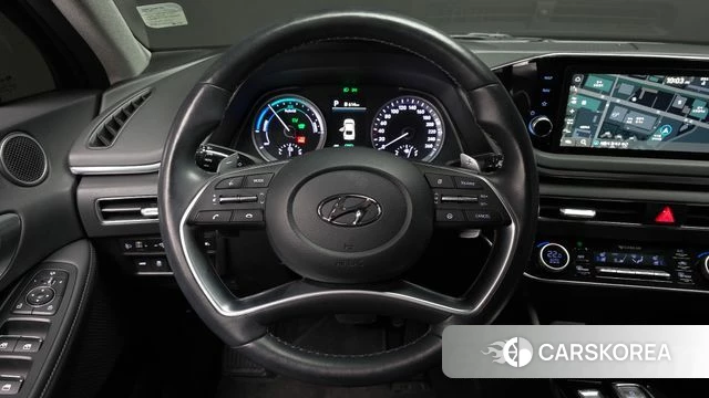 Hyundai Sonata Hybrid (DN8) 2022 Черный из Кореи, фото 3