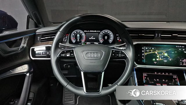 Audi A7 (4K) 2020 Синий из Кореи, фото 3