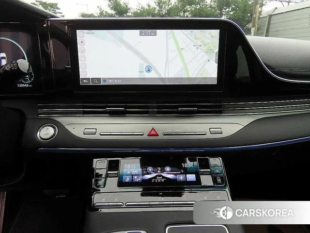 Hyundai The New Grandeur IG Hybrid 2022 Белый из Кореи, фото 3