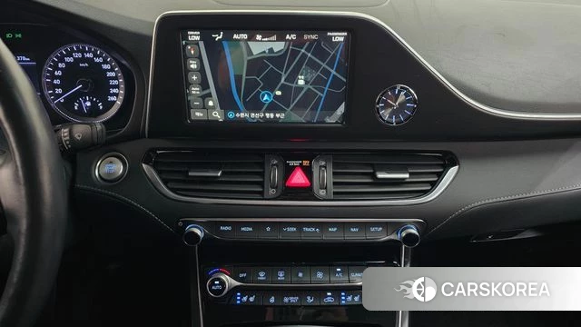 Hyundai Grandeur IG Hybrid 2018 Черный из Кореи, фото 3