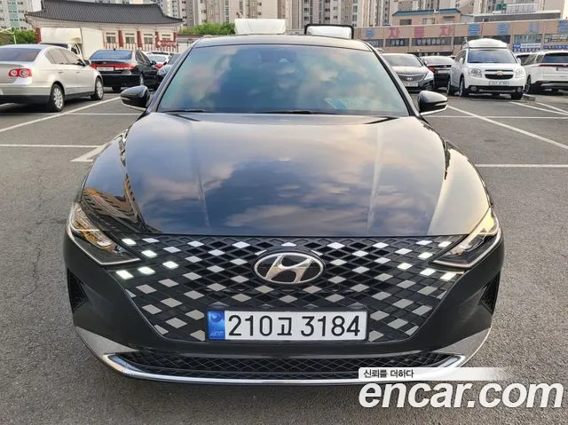Hyundai The New Grandeur IG 2020 Черный из Кореи, фото 3