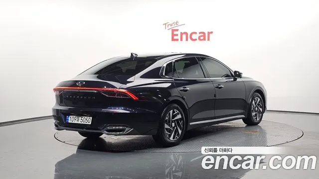 Hyundai The New Grandeur IG Hybrid 2020 Синий из Кореи, фото 3