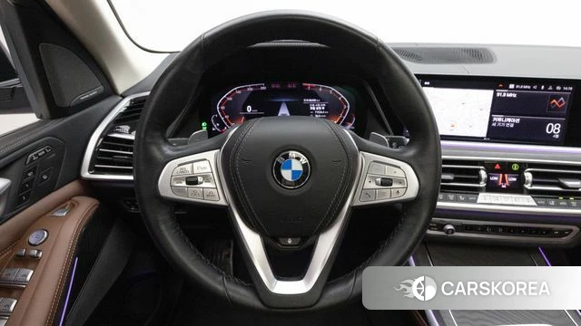 BMW X7 (G07) 2022 Черный из Кореи, фото 3