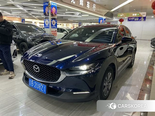 Mazda CX-30 2022 Синий из Китая, фото 3