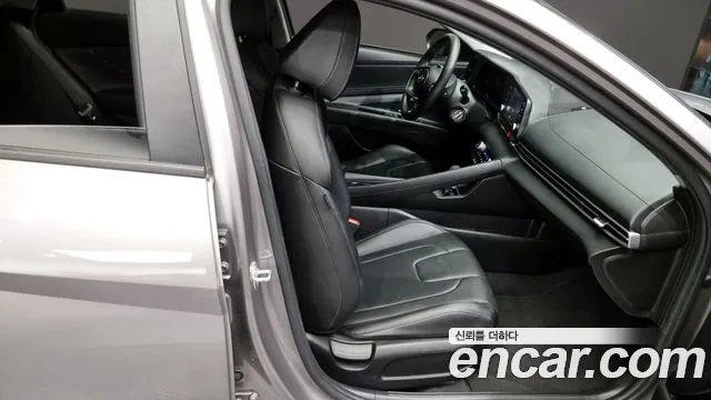 Hyundai Avante Hybrid (CN7) 2020 Серый из Кореи, фото 3