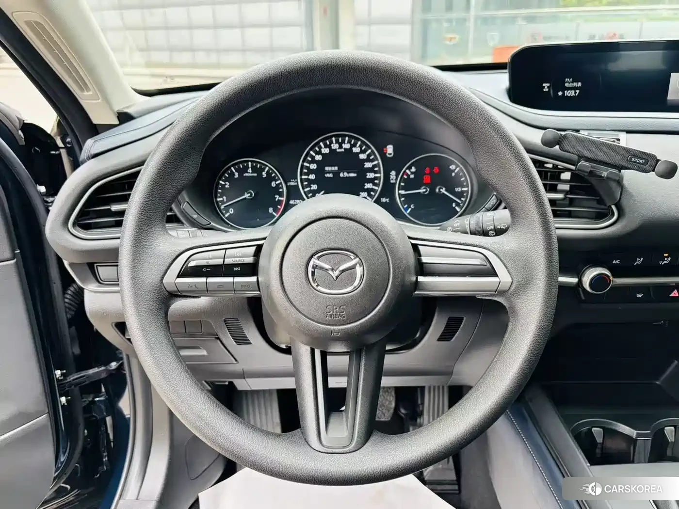 Mazda CX-30 2021 Синий из Китая, фото 3