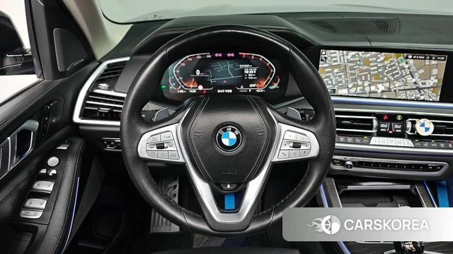 BMW X7 (G07) 2020 Черный из Кореи, фото 3