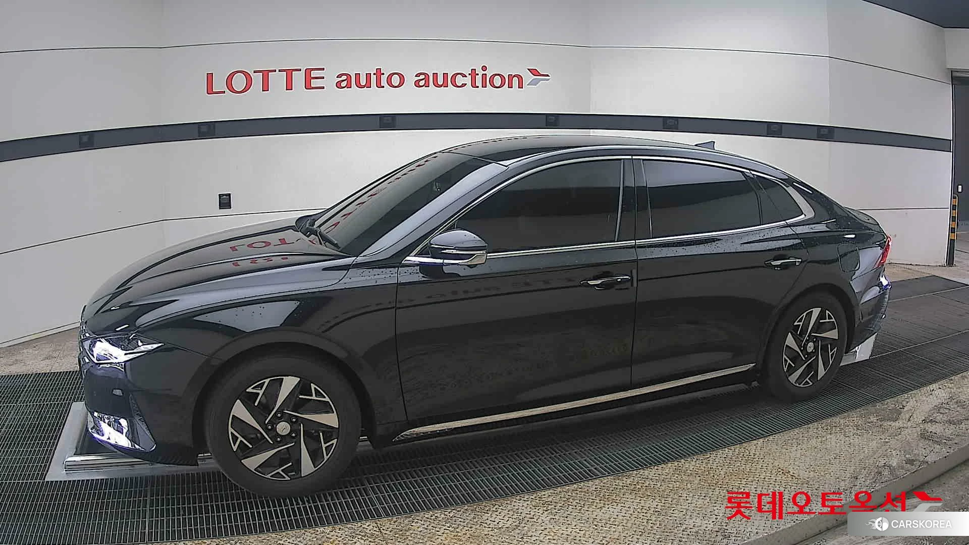 Hyundai Grandeur Hybrid 2021 Midnight Black из Кореи, фото 3