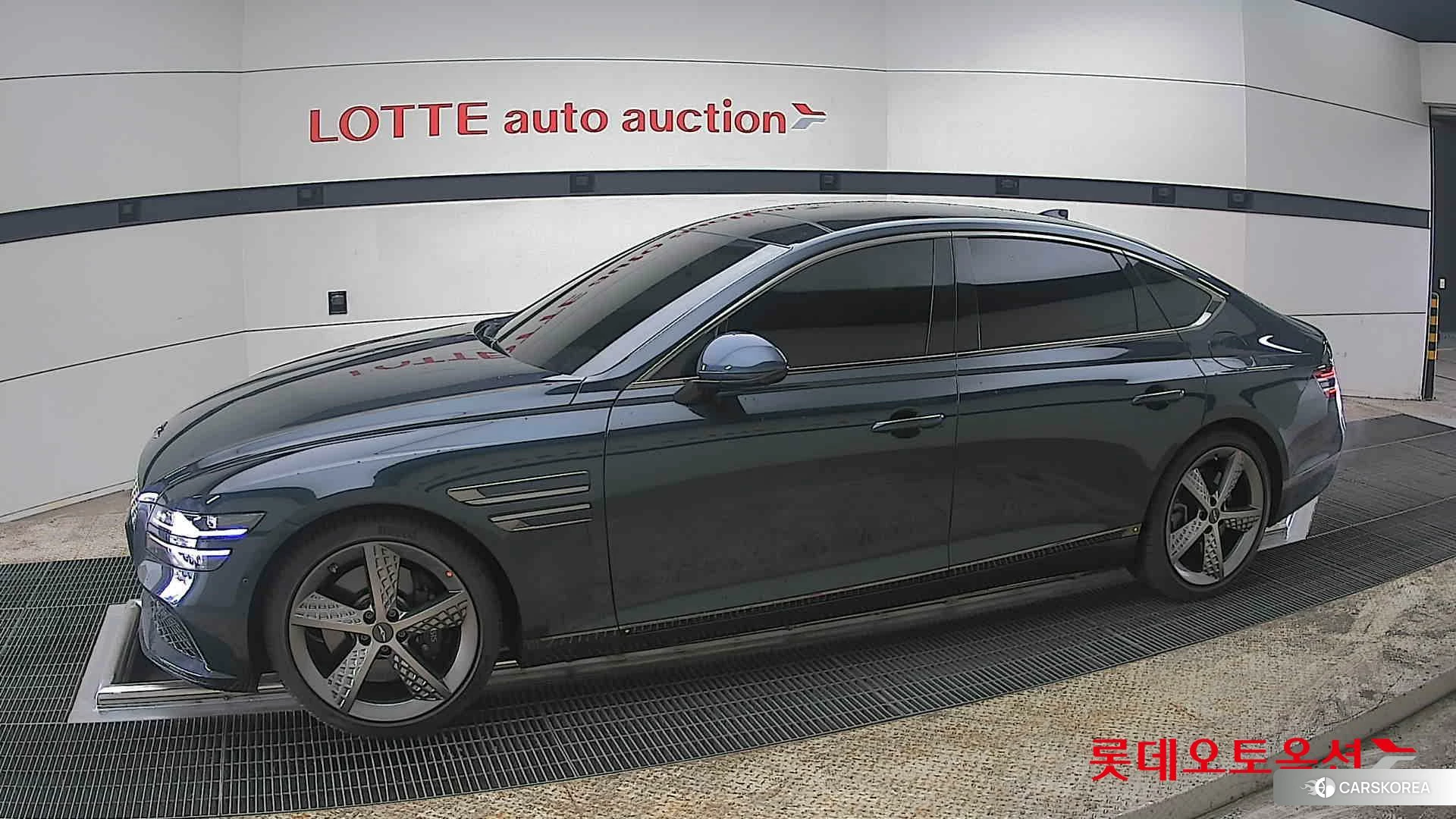 Hyundai G80 2022 Tasman Blue из Кореи, фото 3