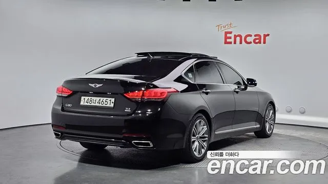 Genesis G80 2019 Черный из Кореи, фото 3
