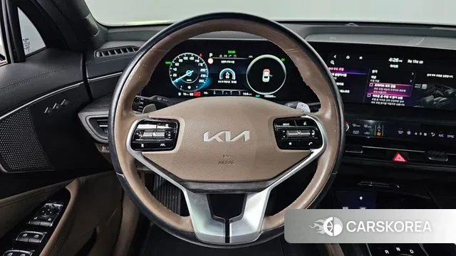 Kia K8 Hybrid 2022 Белый из Кореи, фото 3