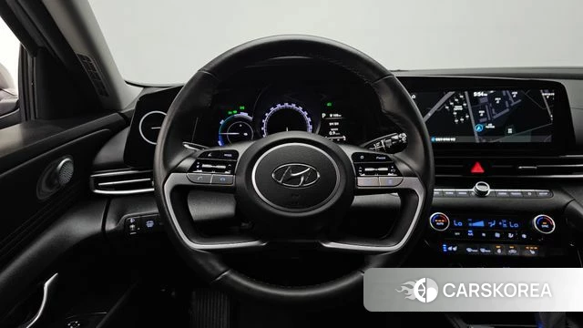 Hyundai Avante Hybrid (CN7) 2020 Серый из Кореи, фото 3