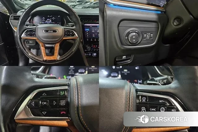 Jeep Grand Cherokee (WL) 2021 Черный из Кореи, фото 3