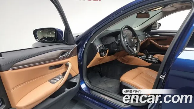 BMW 5 Series (G30) 2020 Синий из Кореи, фото 3