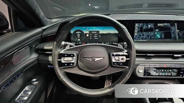 Genesis G90 (RS4) 2022 Черный из Кореи, фото 3