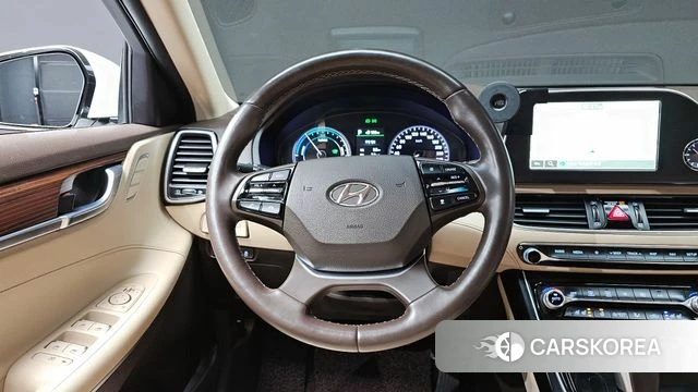 Hyundai Grandeur IG Hybrid 2019 Белый из Кореи, фото 3