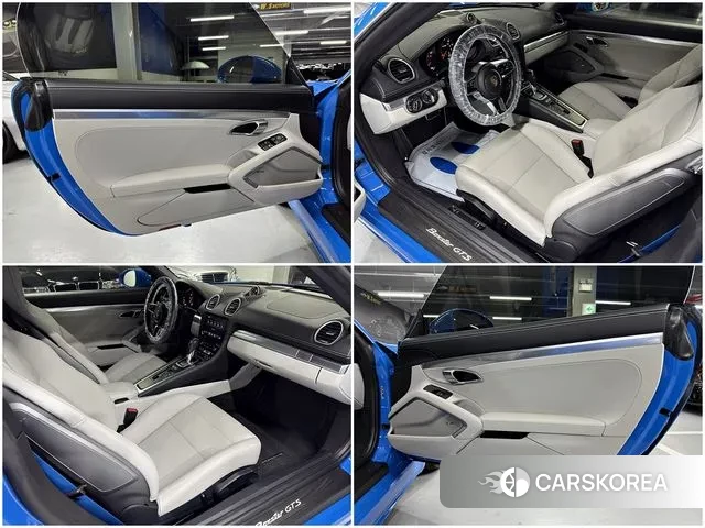 Porsche 718 Boxster 2023 Синий из Кореи, фото 3