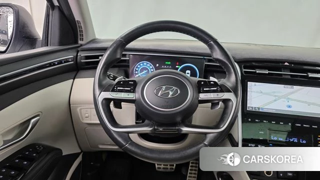 Hyundai Tucson Hybrid (NX4) 2022 Белый из Кореи, фото 3