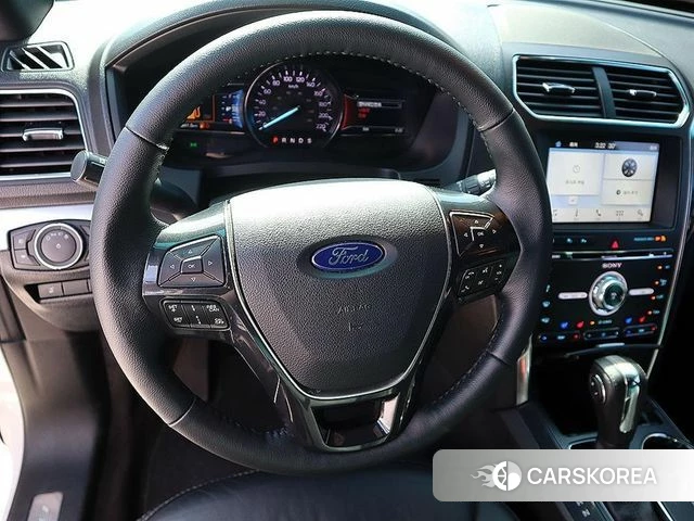 Ford Explorer 2018 Белый из Кореи, фото 3