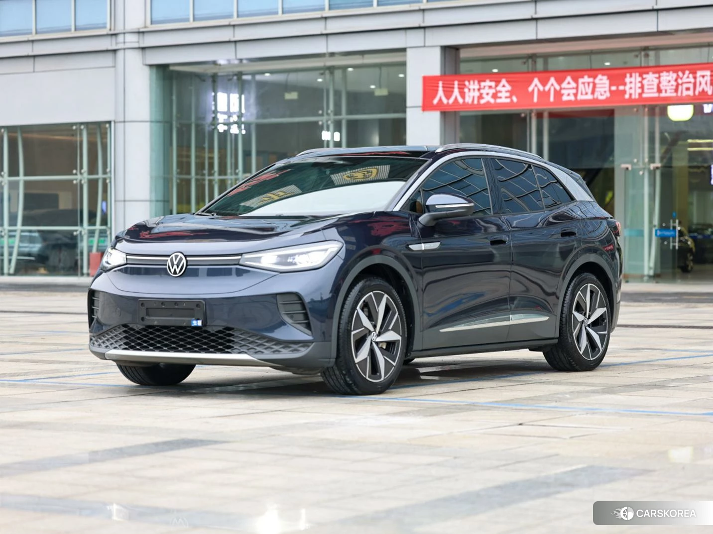 Volkswagen ID.4 CROZZ 2022 Синий из Китая, фото 3
