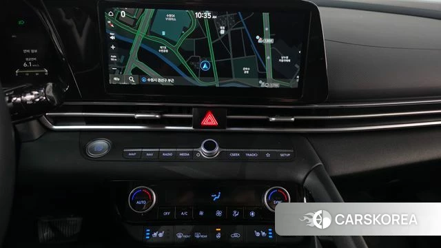 Hyundai Avante (CN7) 2022 Черный из Кореи, фото 3