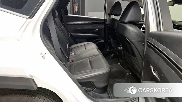 Hyundai Tucson Hybrid (NX4) 2021 Белый из Кореи, фото 3