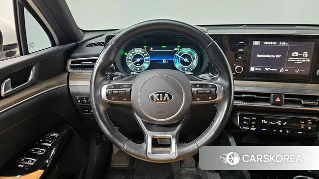 Kia K5 Hybrid 3rd Generation 2021 Белый из Кореи, фото 3