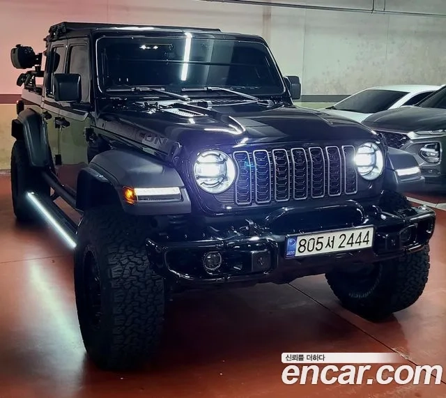 Jeep Gladiator (JT) 2021 Черный из Кореи, фото 3