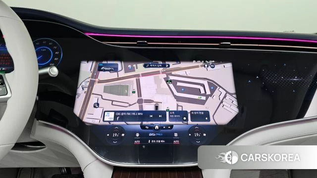 Mercedes-Benz EQS SUV X296 2023 Черный из Кореи, фото 3