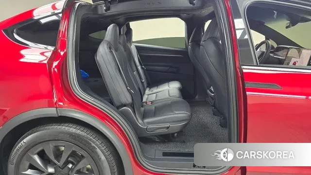 Tesla Model X 2024 Красный из Кореи, фото 3