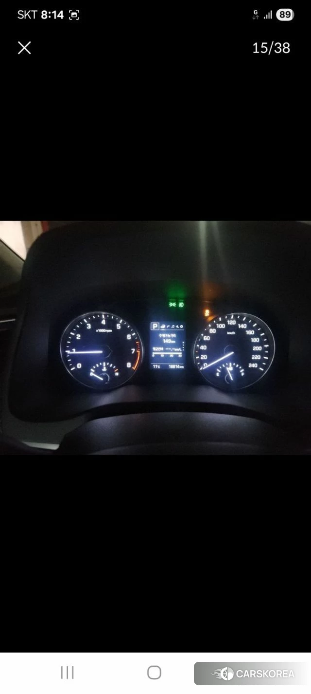 Hyundai Avante AD 2018 Серый из Кореи, фото 3