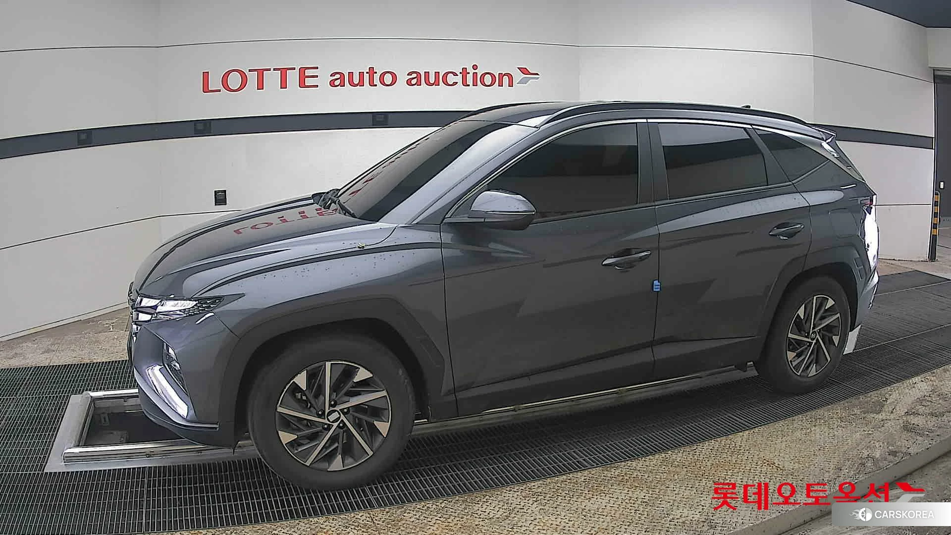 Hyundai Tucson Hybrid 2022 Titanium Grey Metallic из Кореи, фото 3