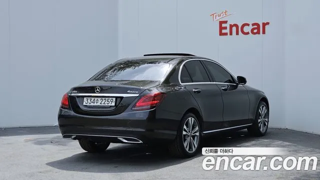 Mercedes-Benz C-Class W205 2020 Серый из Кореи, фото 3