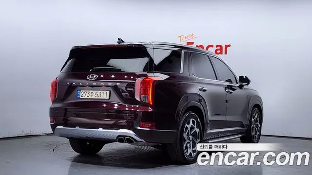 Hyundai Palisade 2021 Фиолетовый из Кореи, фото 3