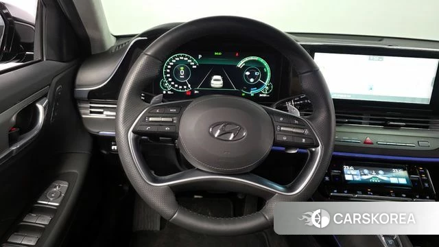 Hyundai The New Grandeur IG Hybrid 2022 Черный из Кореи, фото 3