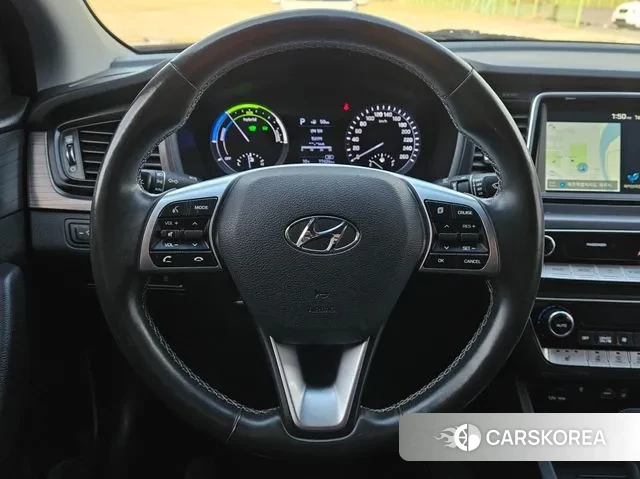 Hyundai Sonata New Rise Hybrid 2018 Серый из Кореи, фото 3