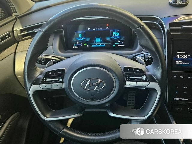 Hyundai Tucson Hybrid (NX4) 2022 Серый из Кореи, фото 3