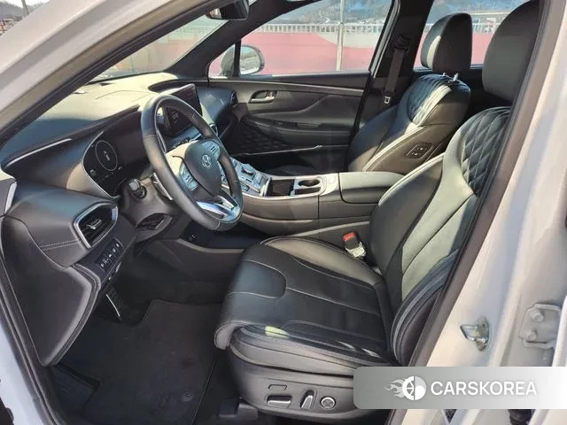 Hyundai The New Santa Fe 2021 Белый из Кореи, фото 3