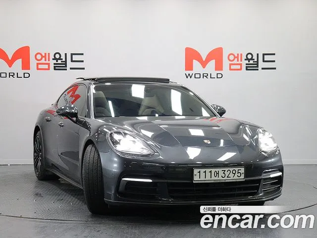 Porsche Panamera (971) 2018 Серый из Кореи, фото 3