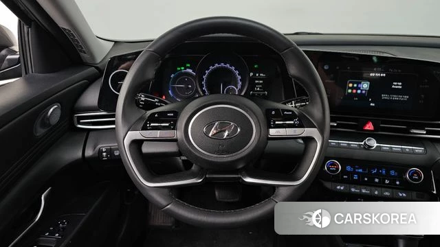 Hyundai Avante Hybrid (CN7) 2023 Серый из Кореи, фото 3