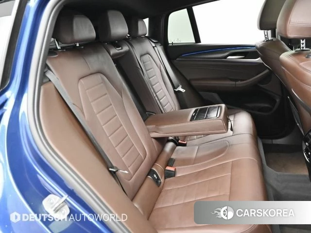 BMW X4 (G02) 2023 Синий из Кореи, фото 3