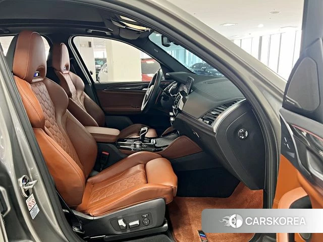 BMW X3M (G01) 2021 Серебристо-серый из Кореи, фото 3